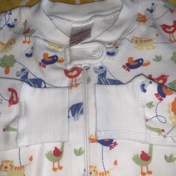 Hanna Andersson full zip cotton Pj’s size 90/ 3T. UNISEX - Picture 5 of 11